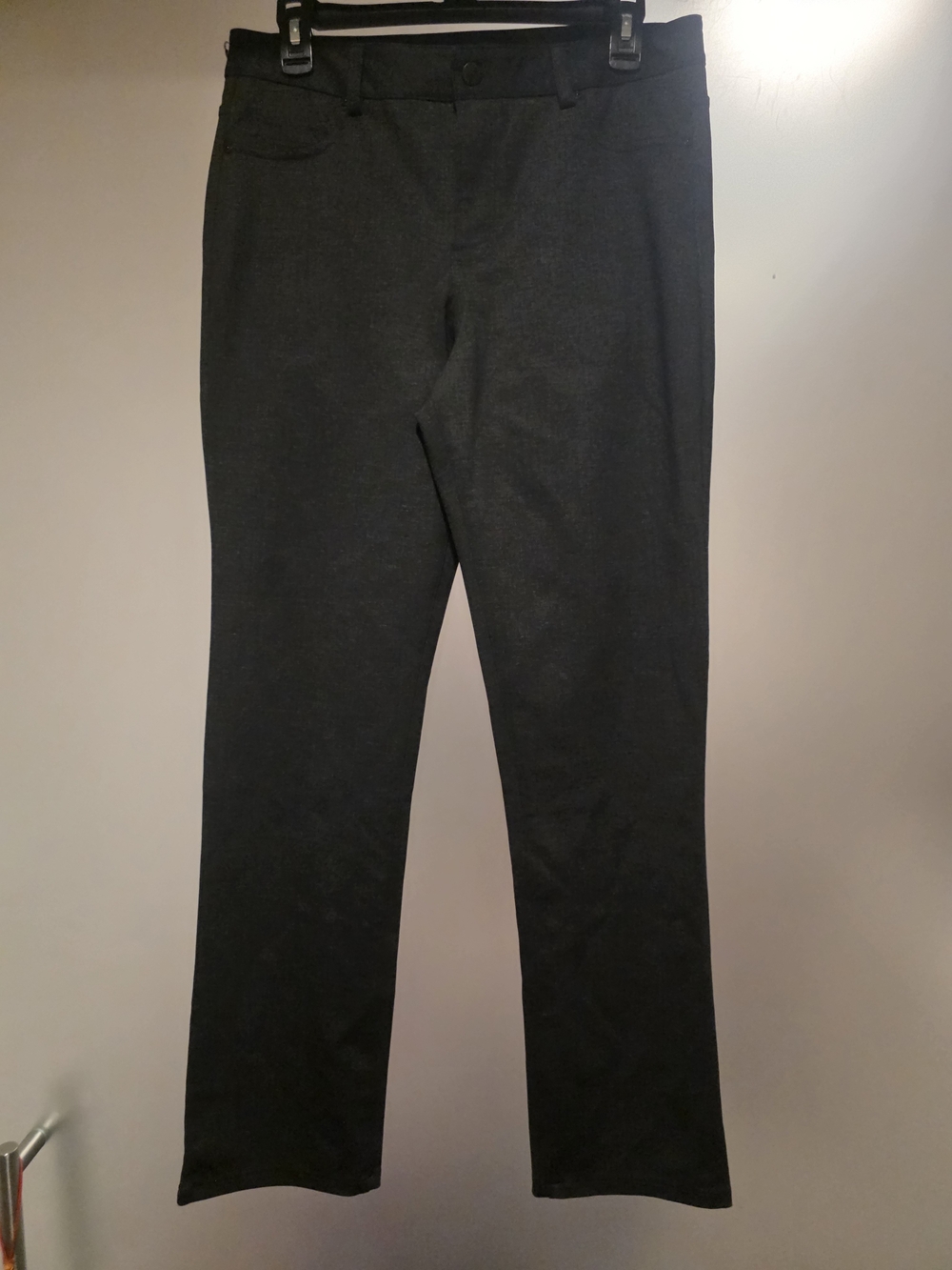 DKNY Women's Dark Charcoal Dress Pants